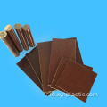 ຄໍາຮ້ອງສະຫມັກໄຟຟ້າ Brown Fabric Phenolic Cotton Sheet